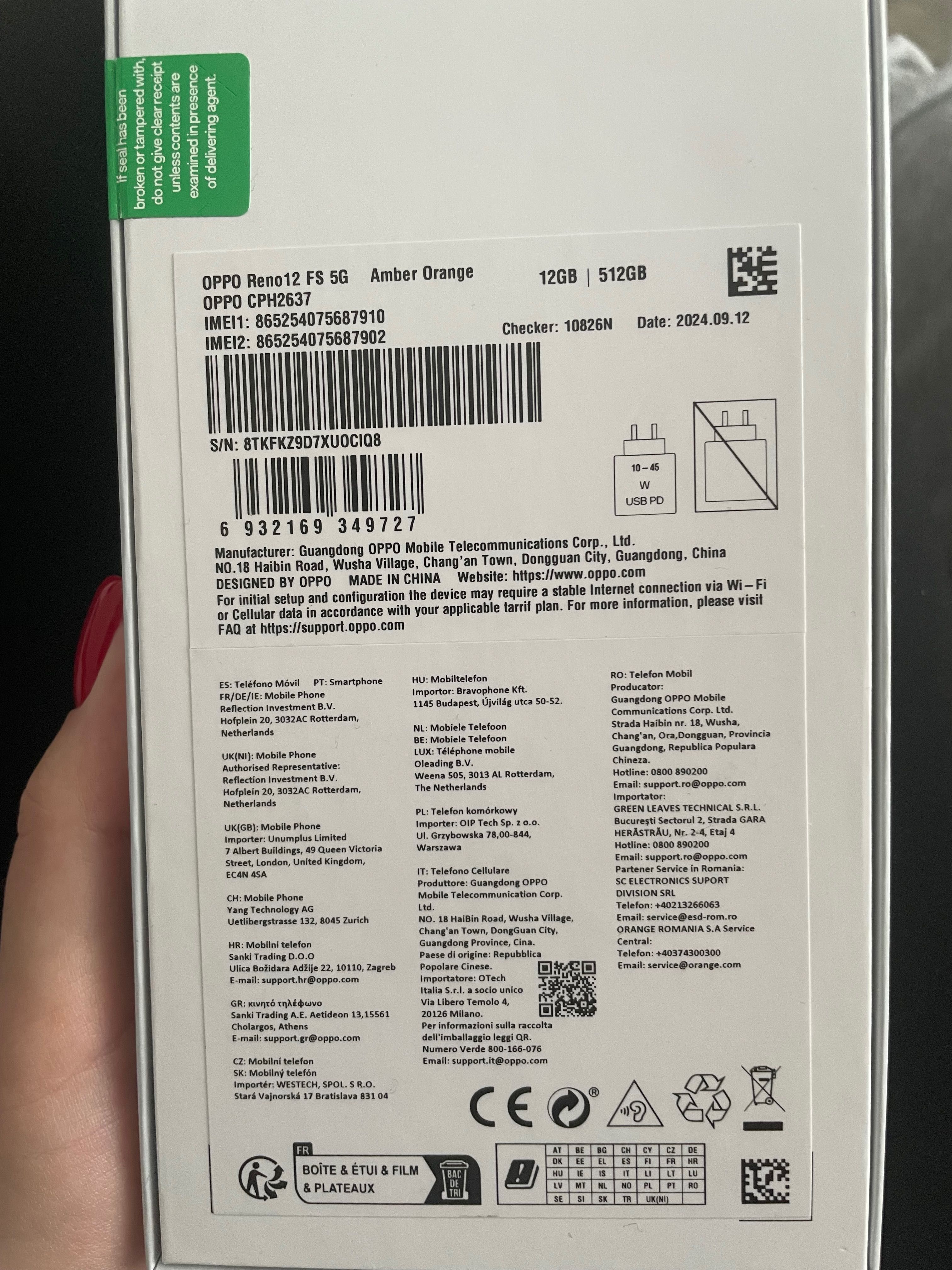 OPPO Reno12 FS 5G