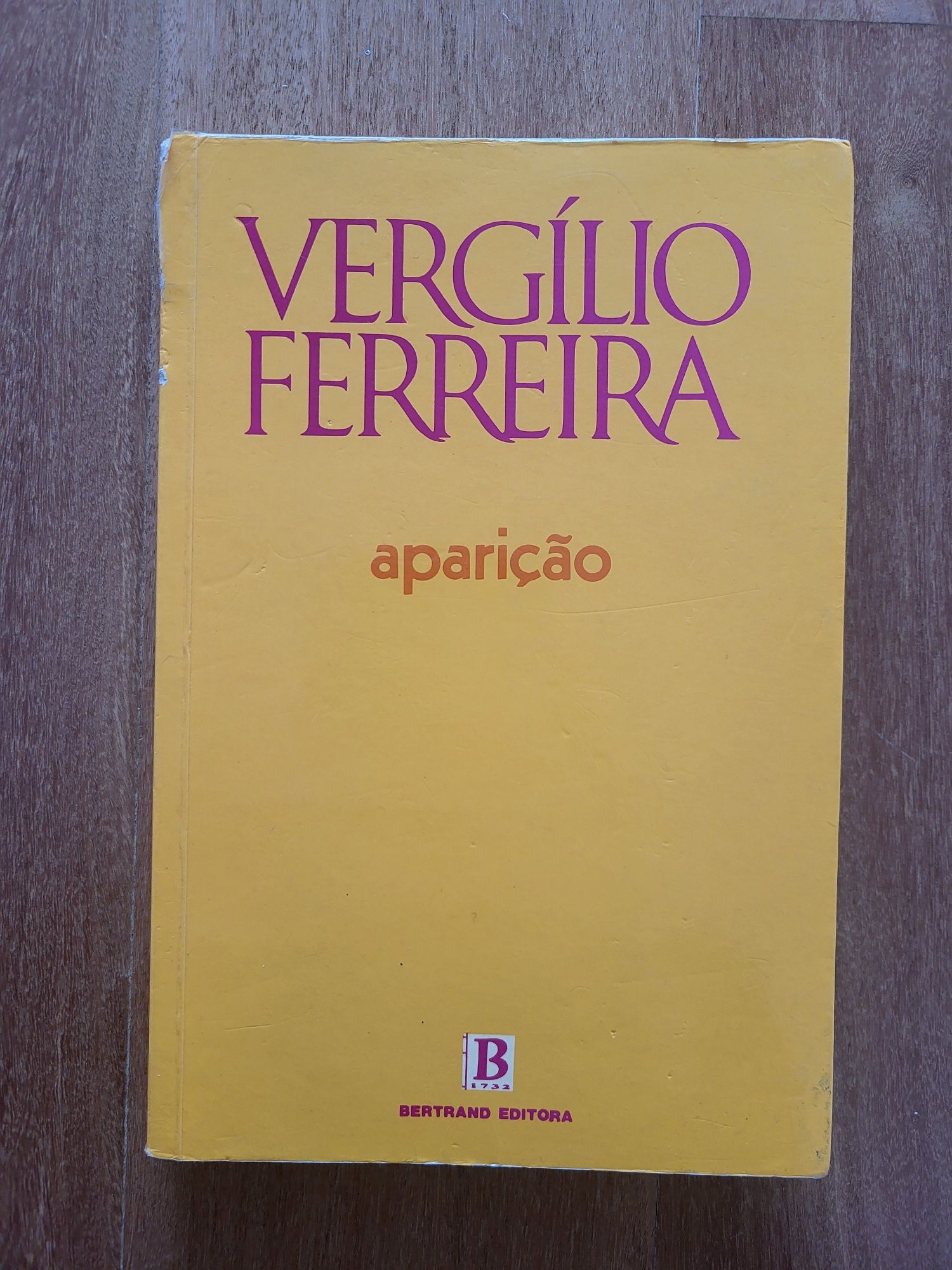 Livro | "Aparição", Virgílio Ferreira