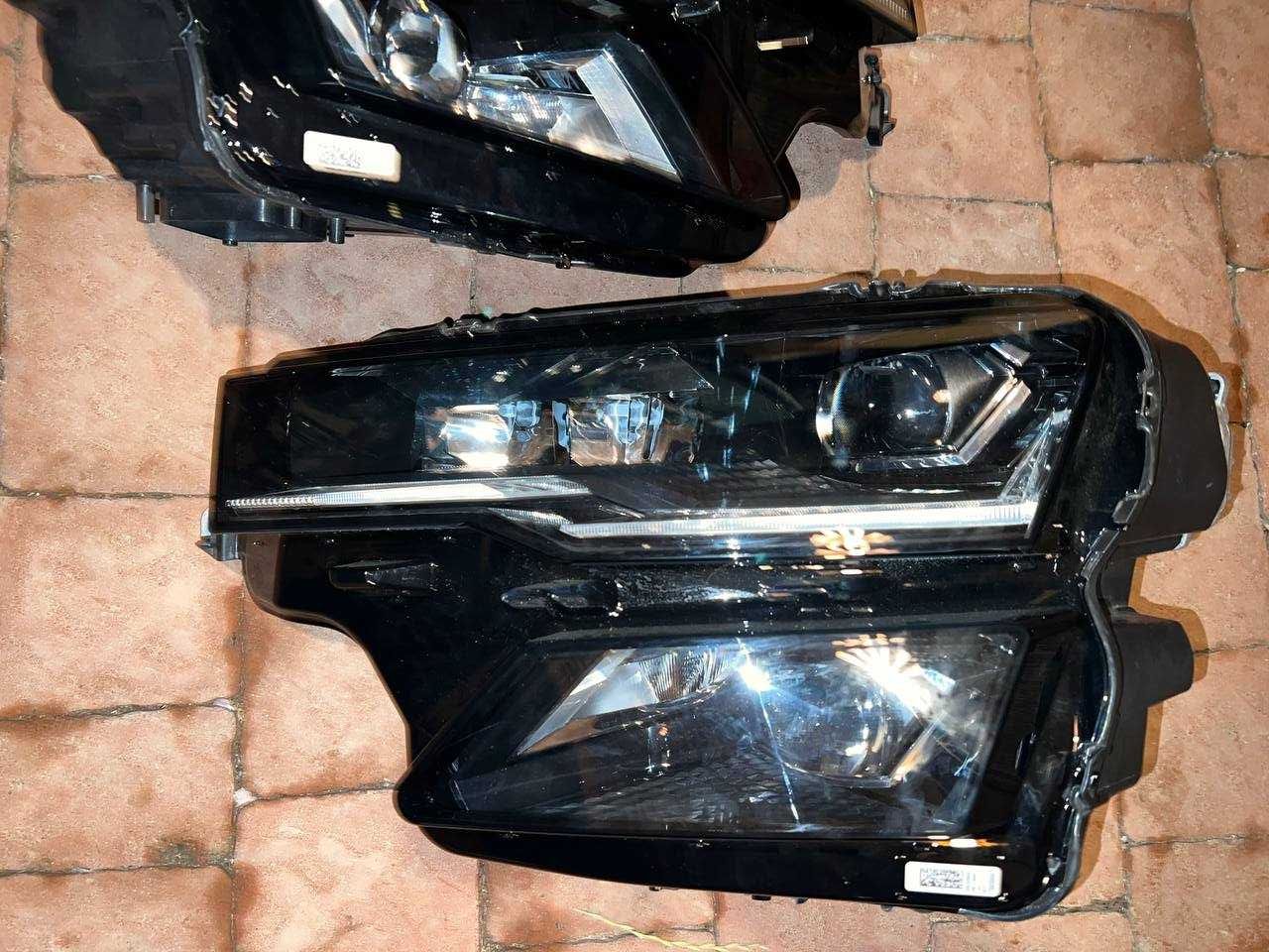 LED Фары Skoda Karoq Оптика Шкода Карок MATRIX Фонари Карок Фара