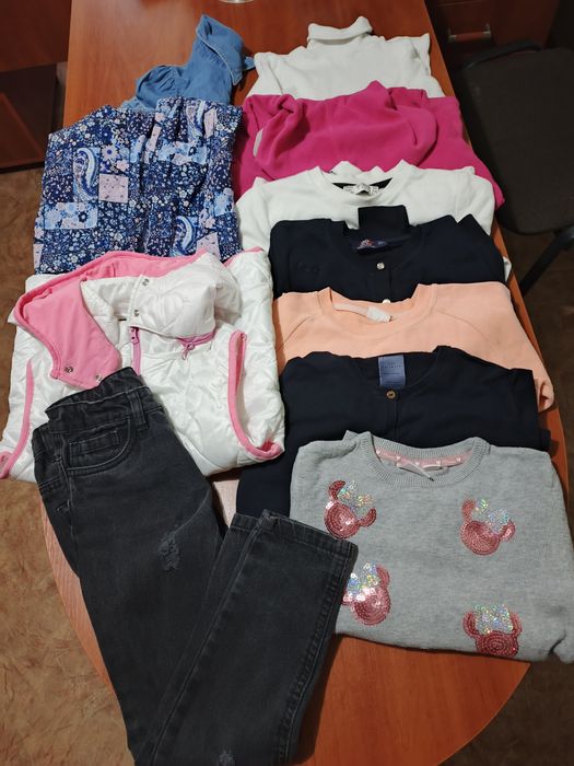 Пакет одягу на дівчинку 116-122