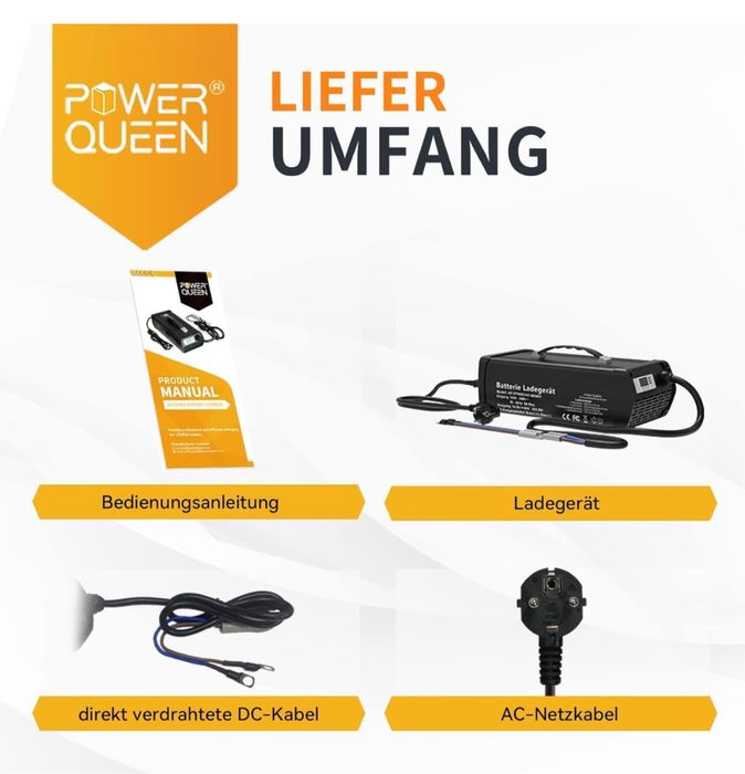 В наличии Киев. Зарядное устройство LiFePO4  Power Queen 14,6 В 40 А