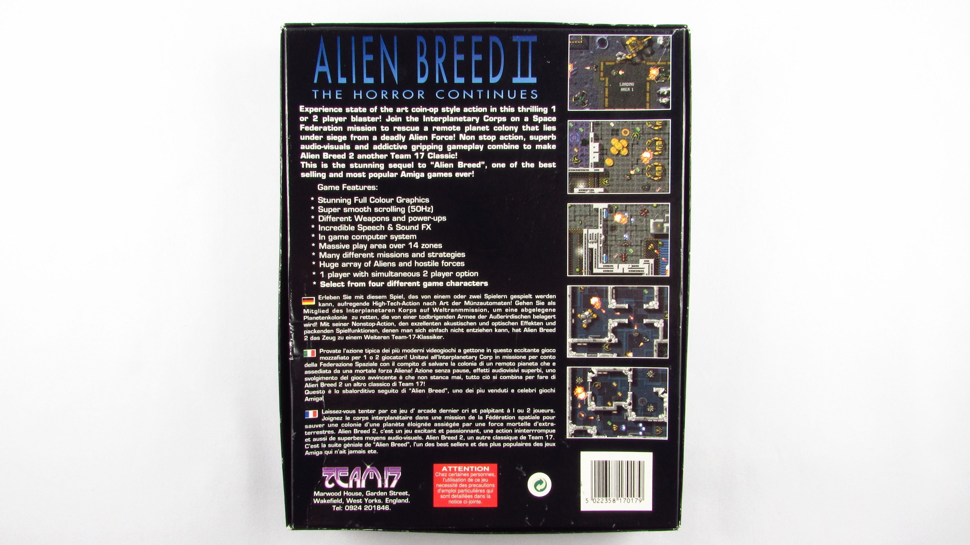 TEAM17 - Alien Breed II The Horror Continues- Gra Amiga