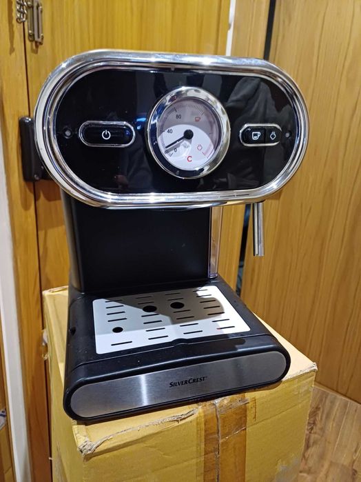 Máquina de café expresso Silvercrest