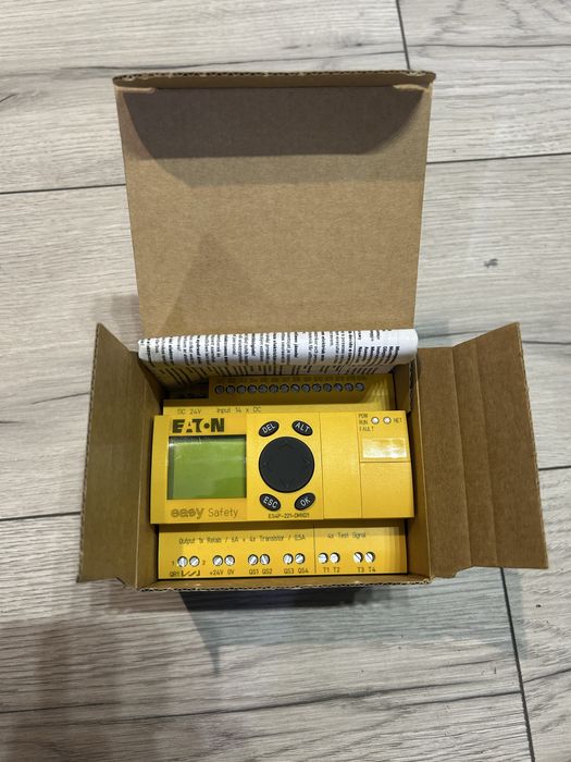 PLC sterownika safety EATON ESP-221-DMXD1