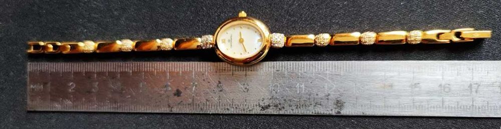 Жіночий годинник CONTINENTAL 7972-235 Оригінал Позлочений з фіанітами