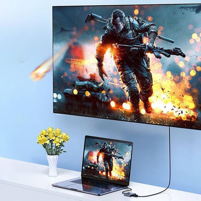 USB Type-C переходник Хаб 3 в 1 HDTV (HDMI) USB 3.0 Type-C (PD)