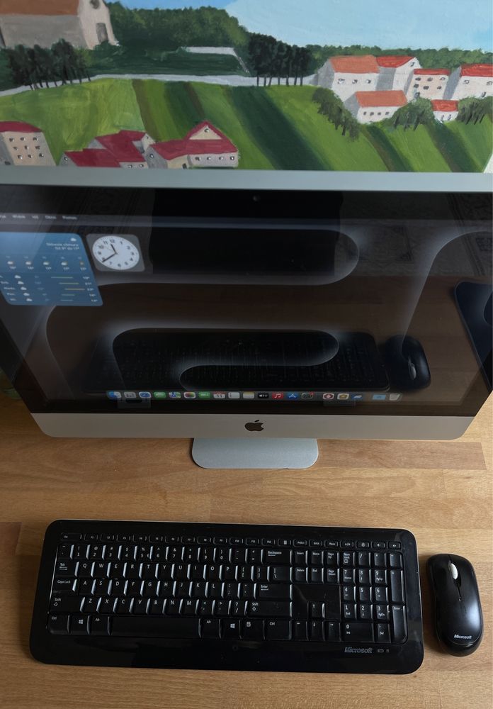 Imac 21,5 EDIT dziala tylko z zewnetrznym monitorem