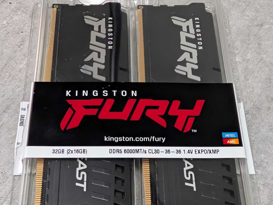 Pamięć RAM Kingston FURY Beast DDR5 32GB (2 x 16GB) 6000 CL30 EXPO
