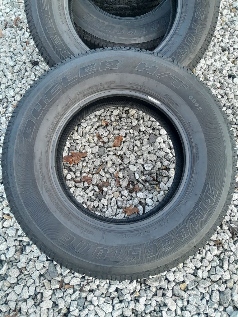 Opony całoroczne 195/80R15 Bridgestone Dueler H/T 2021r komplet