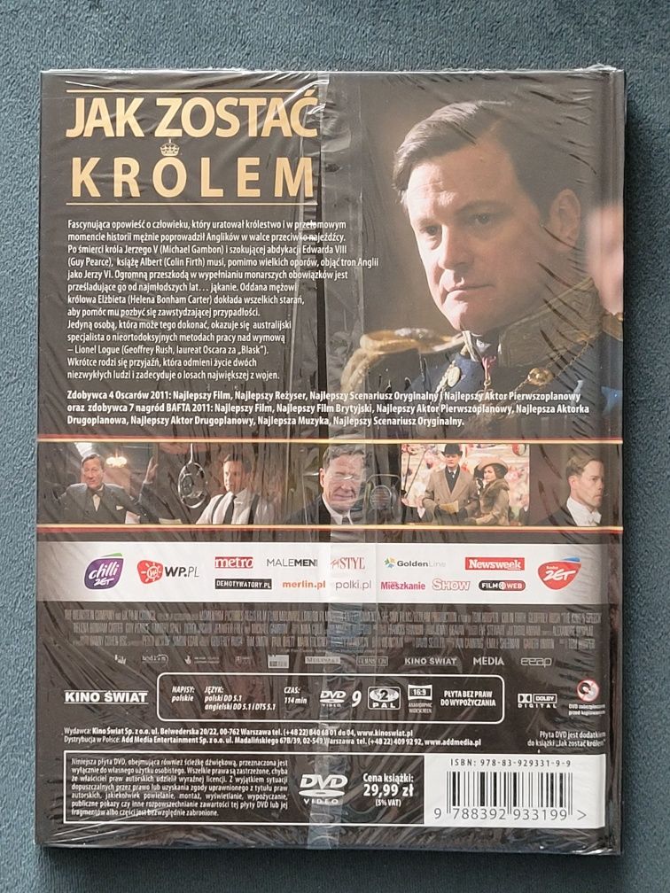 Jak zostać królem Film DVD Nowy w folii