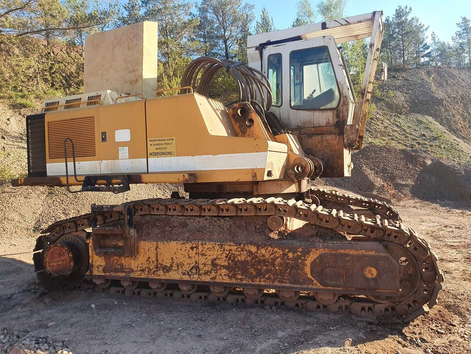 koparka przedsiębierna liebherr 974 , 964 części pompy silnik łożysko