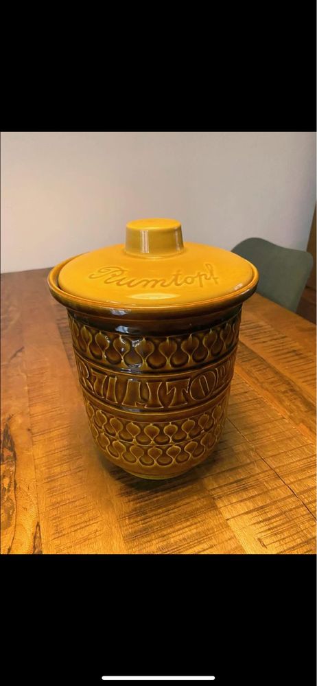 Rumtopf , pojemnik/garnek ceramiczny