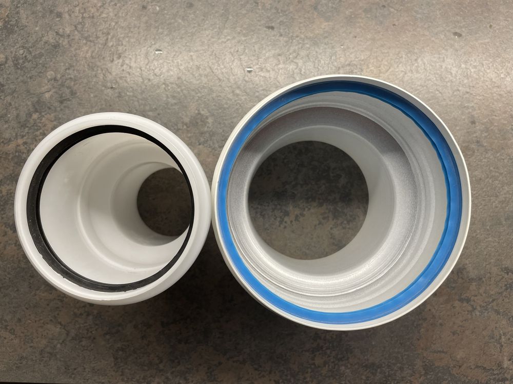 Adapter z 60/100 na 80/125