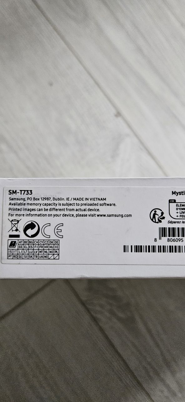 Планшет Samsung Tab S7 FE 256Gb