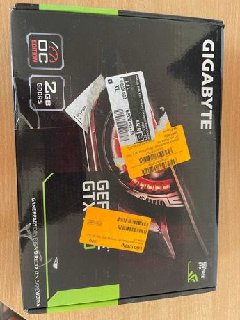 видеокарта GIGABYTE GeForce GTX 1050 OC 2G