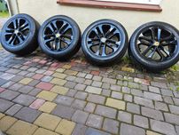 koła nissan JUKE 17 NISSMO CZARNE 215 55 r17
