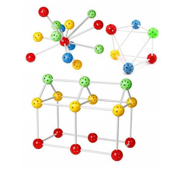 Klocki atomy kulki konstrukcyjne do składania 36 kulek