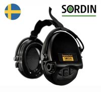 Активні протишумні навушники Sordin Supreme Pro-X Neckband Black