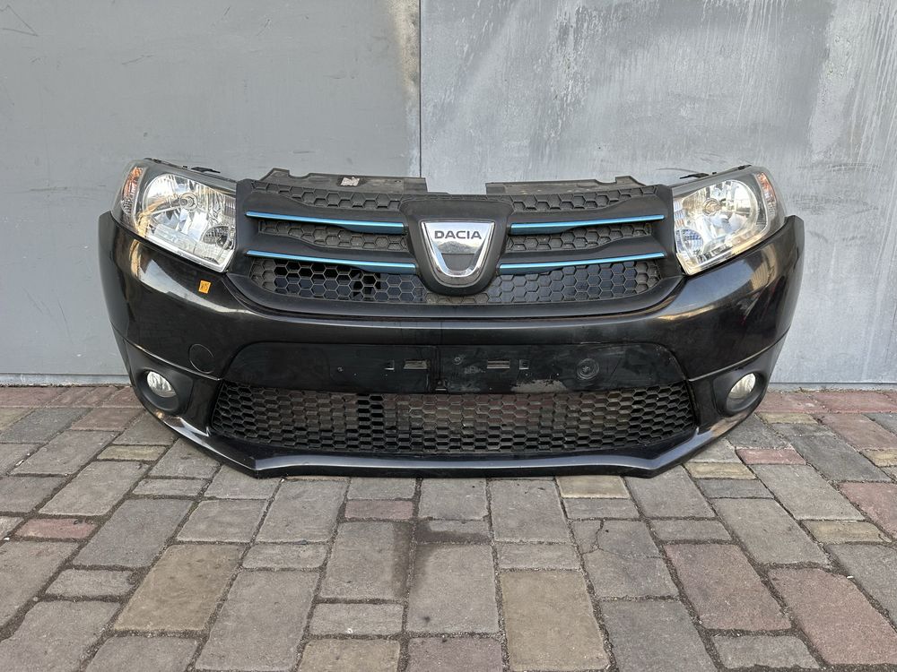Бампер передний Dacia Logan 2013-