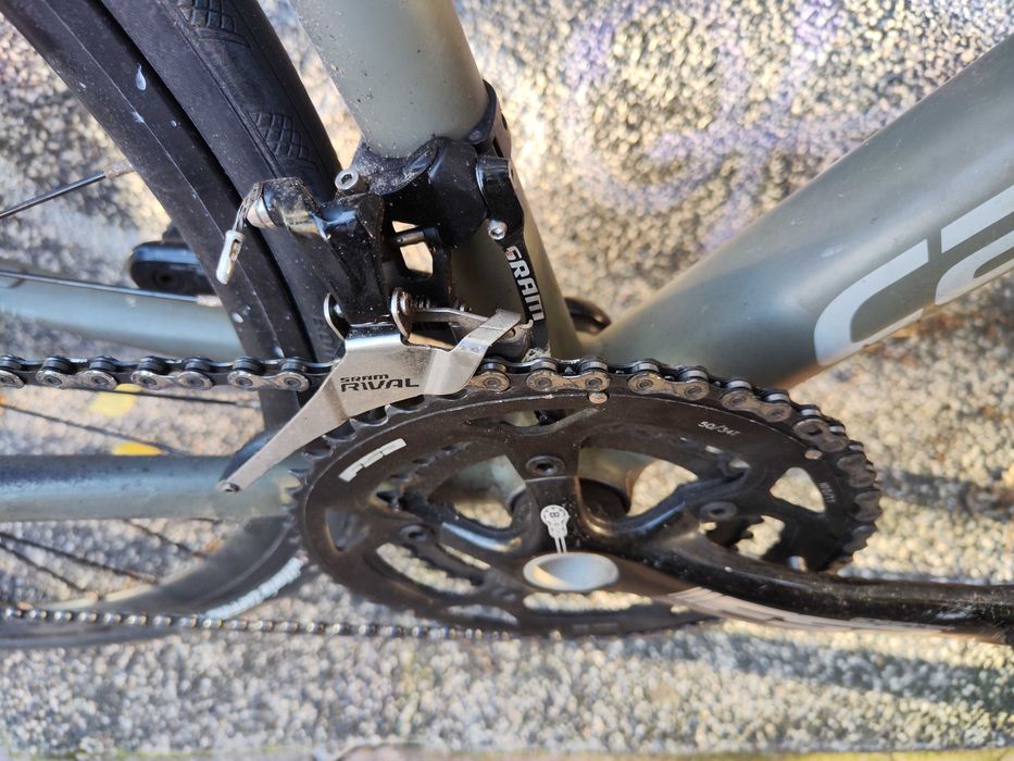 Gravel Cannondale Synapse r. 54 sram rival 2x11 hydraulika tarcze, 28c