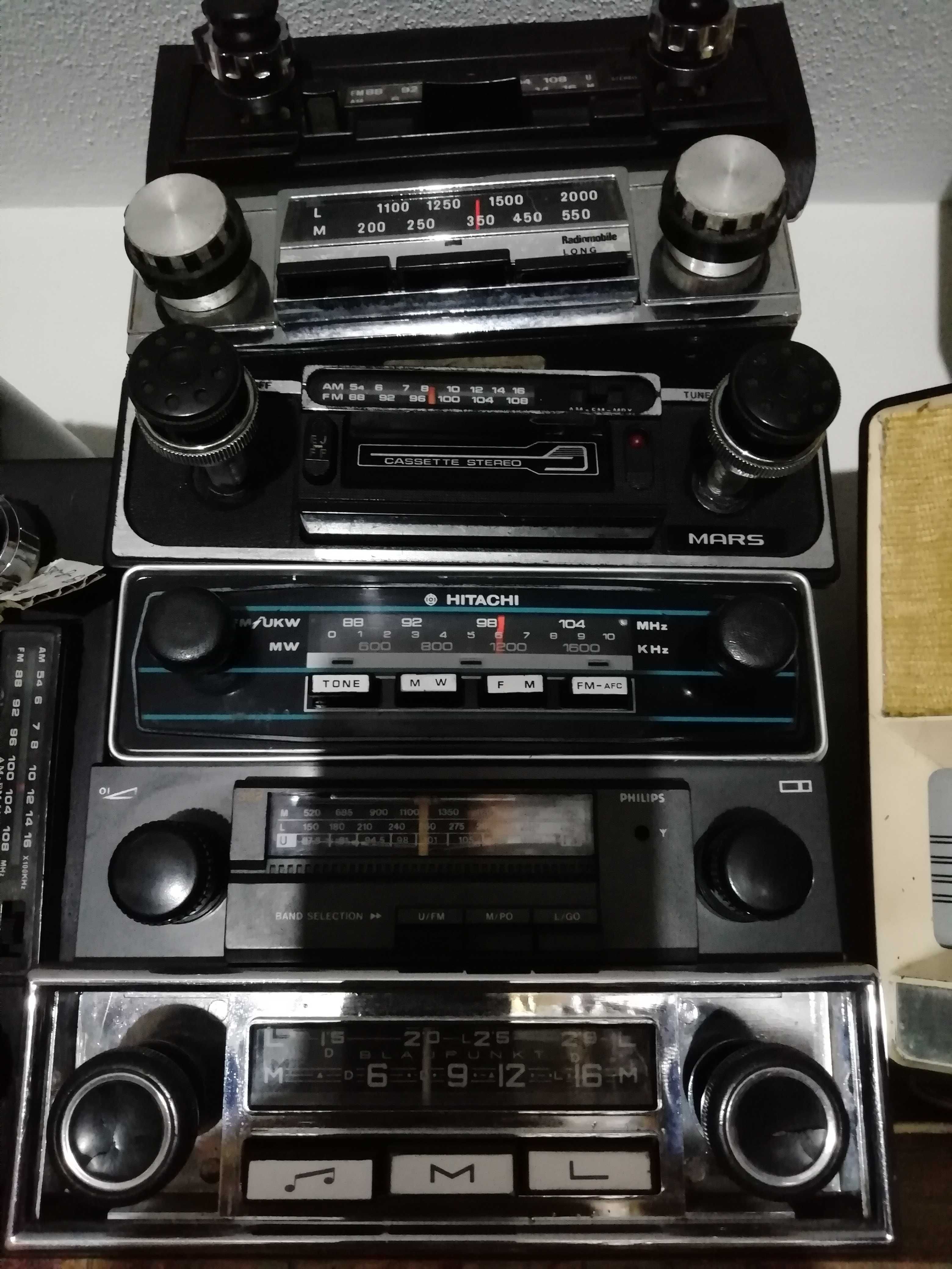 Lote de rádios antigos para coleção