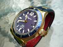 piękny zegarek salvatore ferragamo 1898 spory i masywny 44mm 200M
