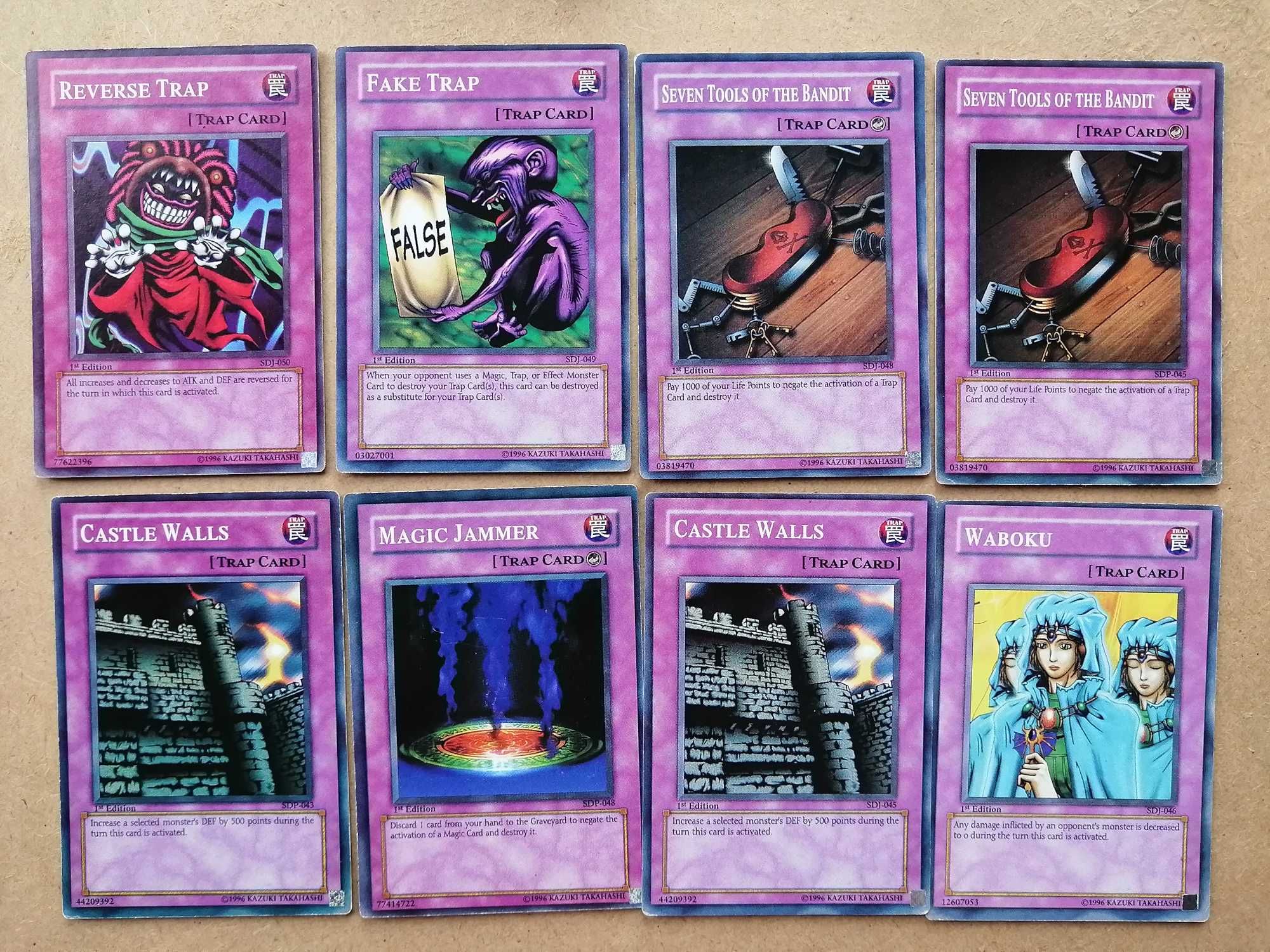 Cartas Yu-Gi-Oh 1st edition
