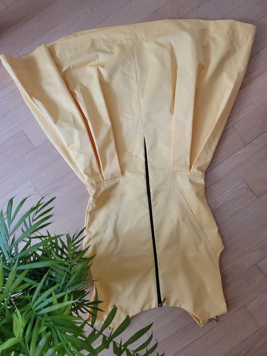 Żółta sukienka wizytowa rozmiar S, marka Duet