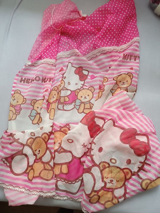 Firanka dwie części