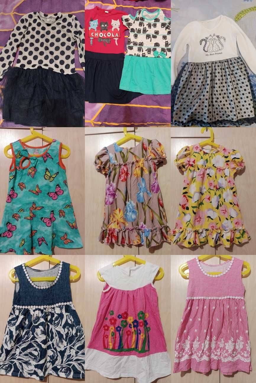 Одяг для дівчинки сарафани,сукні 4-5р,не дорого