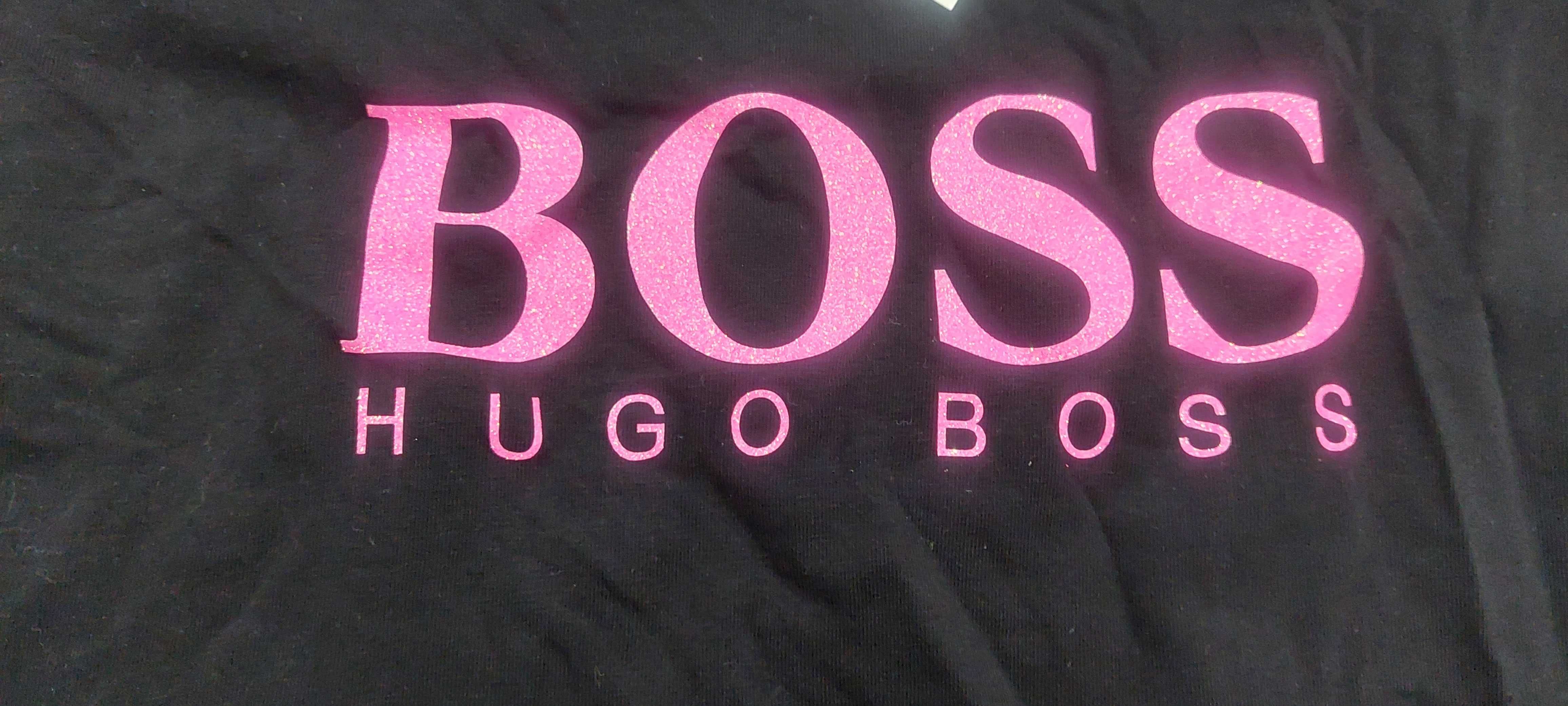 Czarny T shirt Hugo Boss rozm. S nowy