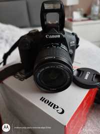 Aparat cyfrowy lustrzanka Canon 2000D+ dużo akcesoriów