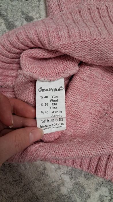 Світер туніка, вязана туніка,светрик для школи,туніка