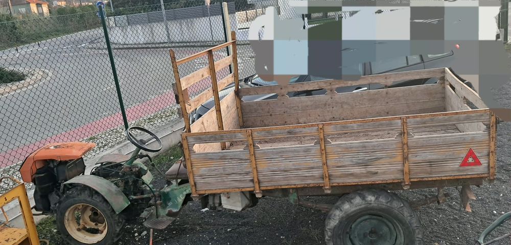 Motocultivador usado goldoni 14 cavalos com reboque