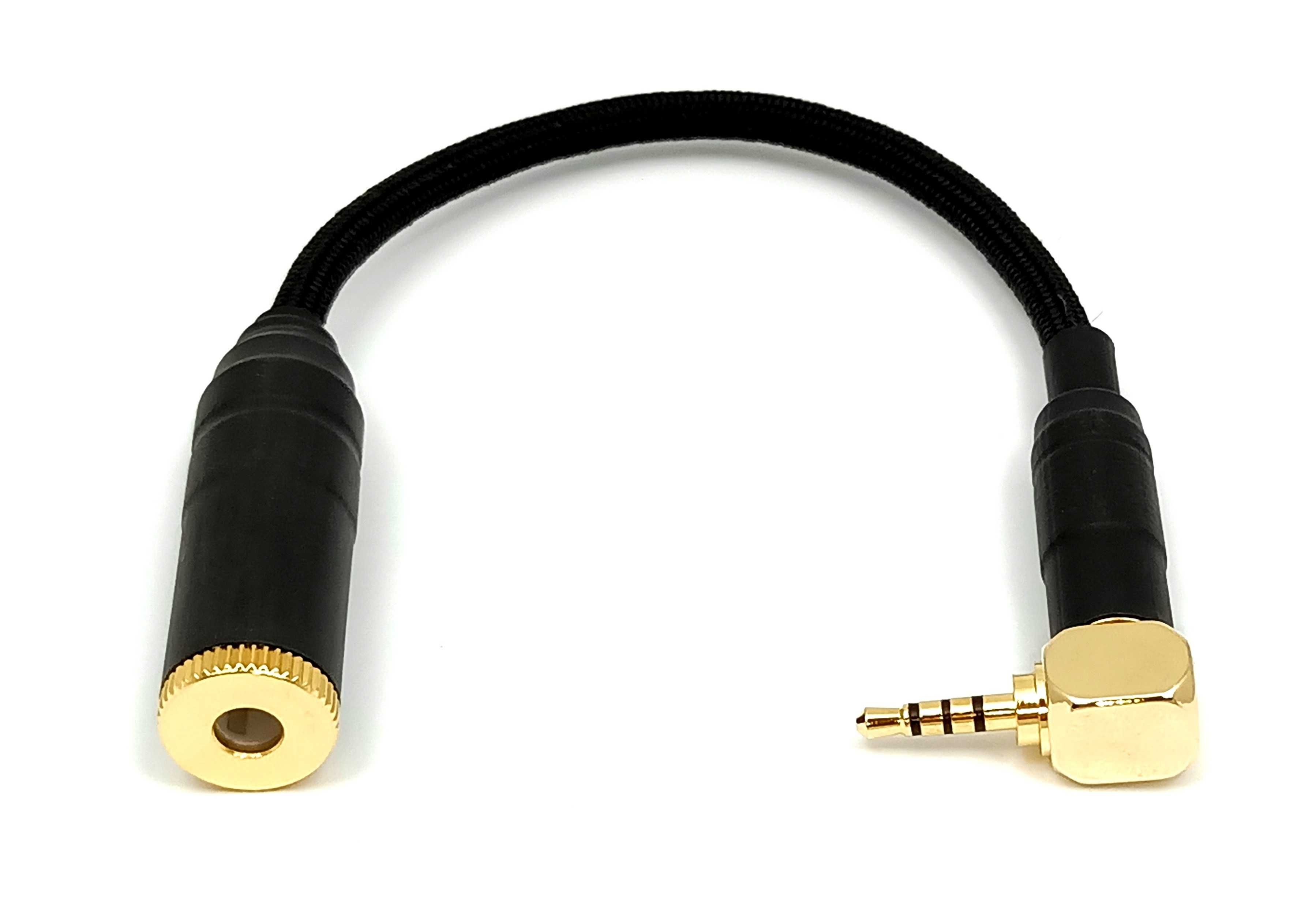 Adapter zbalansowany ręcznie wykonany GNIAZDO 4,4mm - XLR 4 PIN