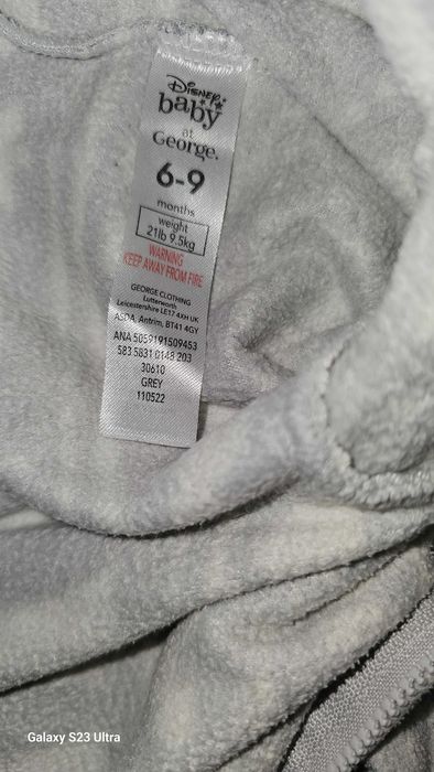 Pajacyk piżamka ekspres suwak