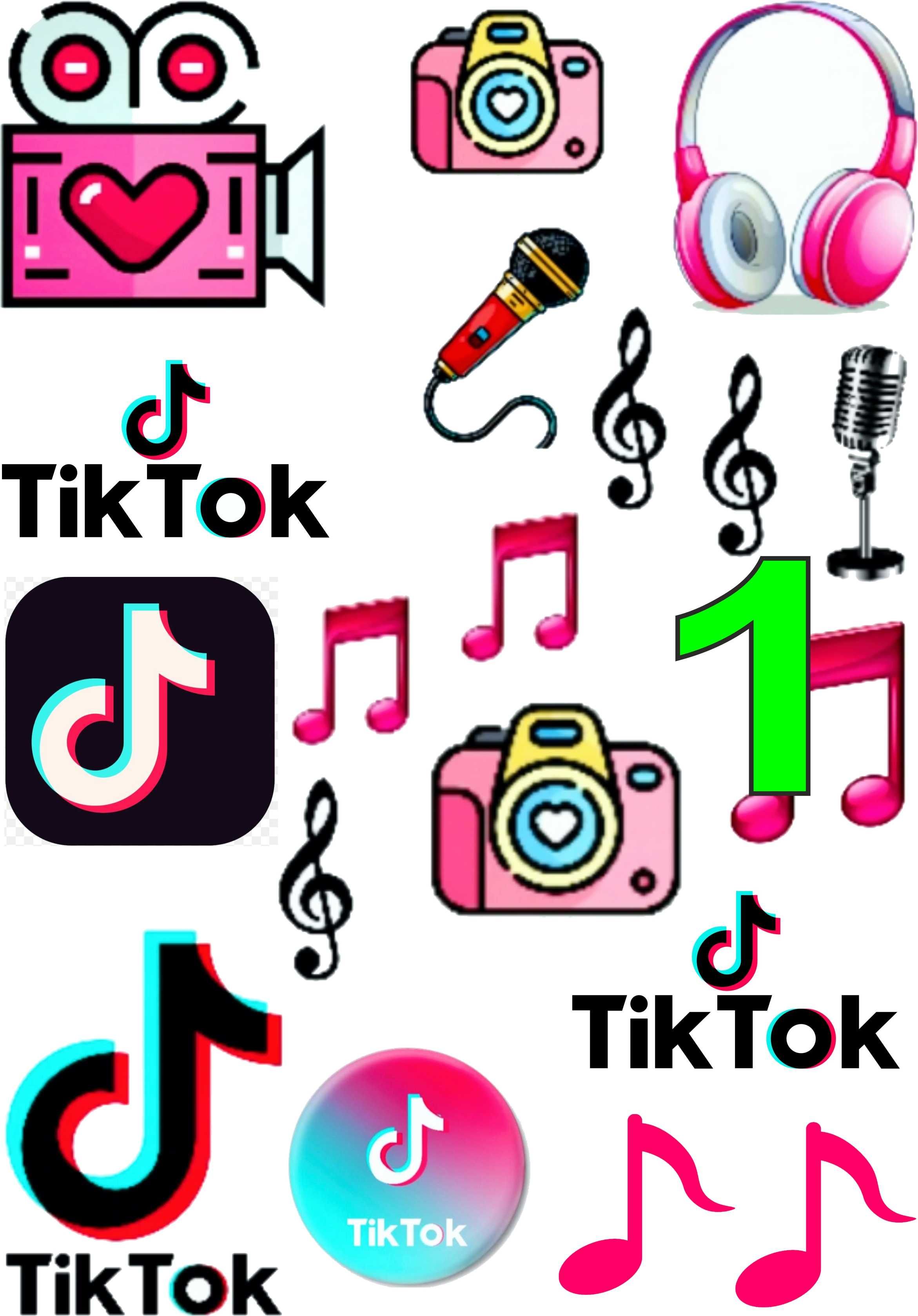 Opłatki na tort TIK TOK A4 Pan Opłatek