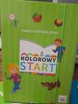 Kolorowy start czterolatek 5 latek zestaw komplet nowy