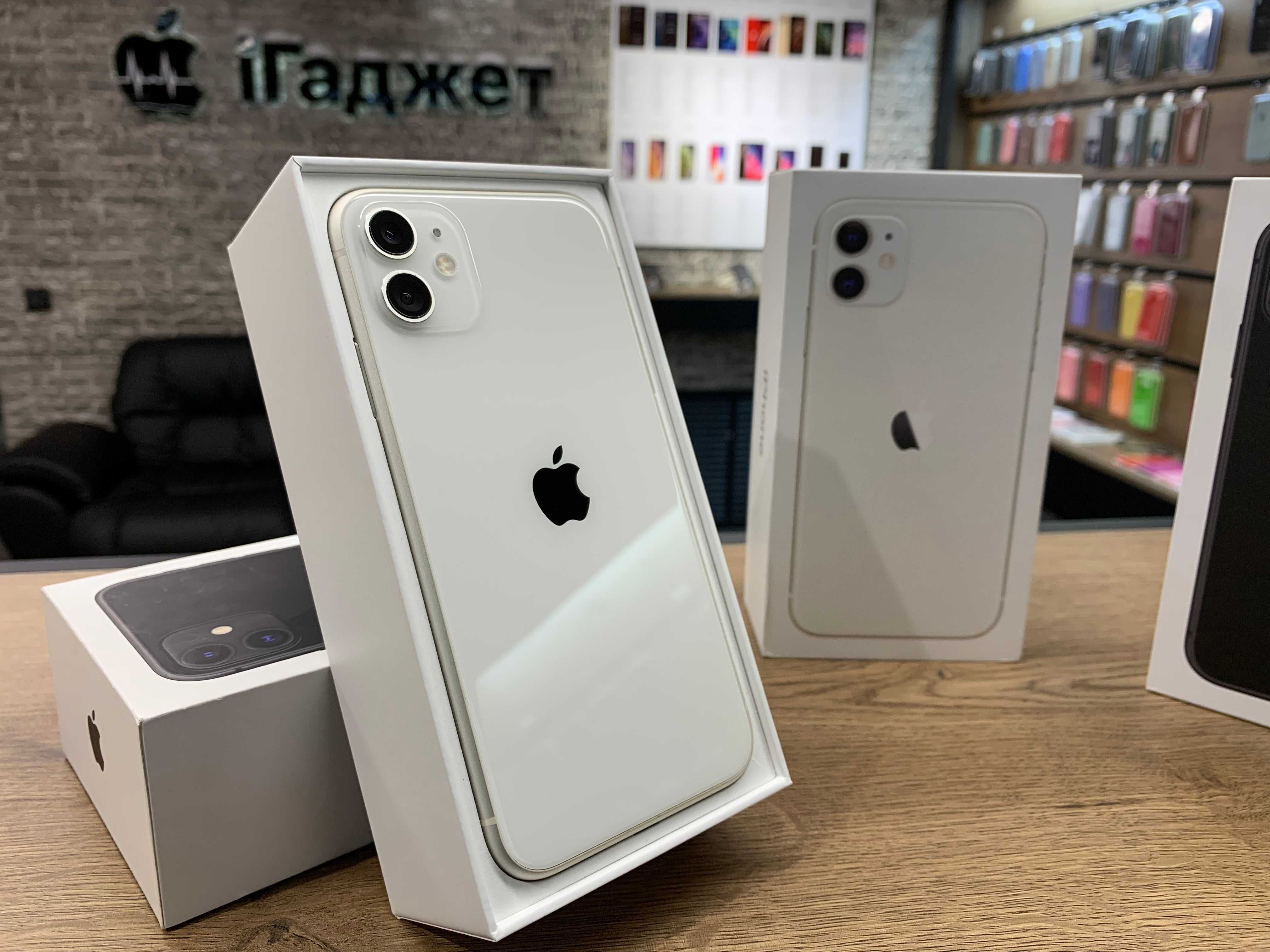 iPhone 11 64GB (White) Neverlock. Кредит. Гарантія