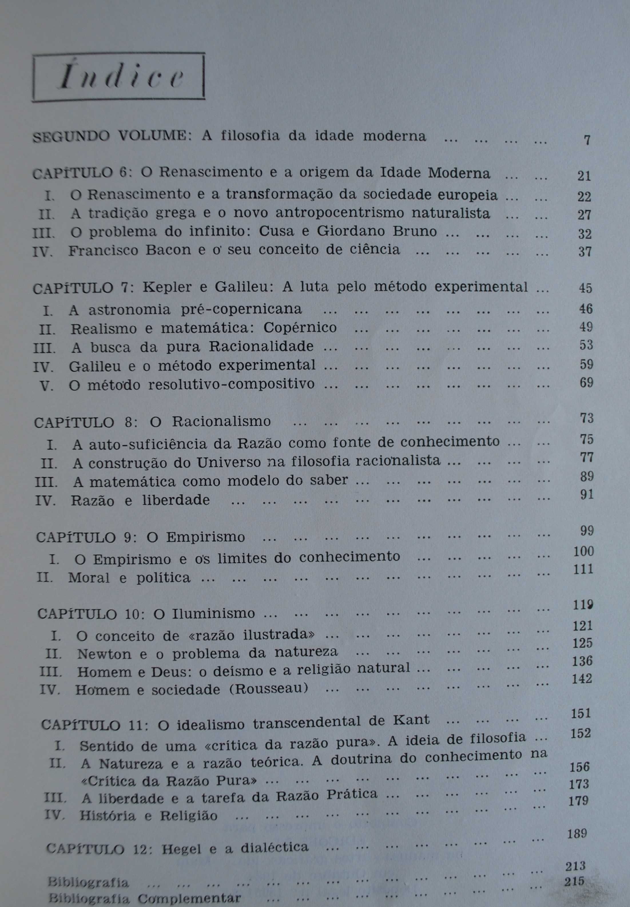 História da Filosofia (Os Filósofos - Os Textos) I, II, III Volumes