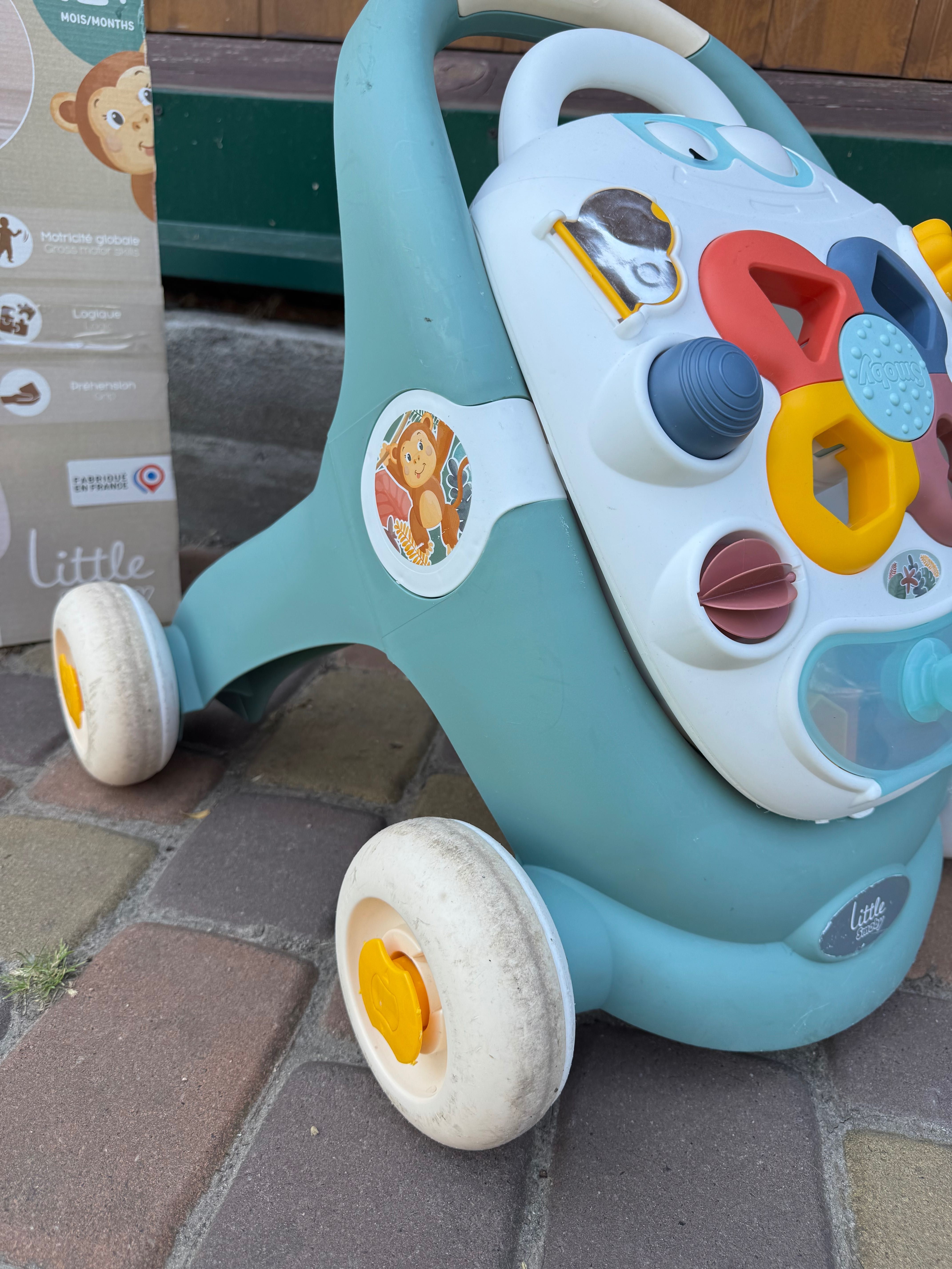 Навчально-ігровий центр Smoby Little 3в1 зі змінною панеллю