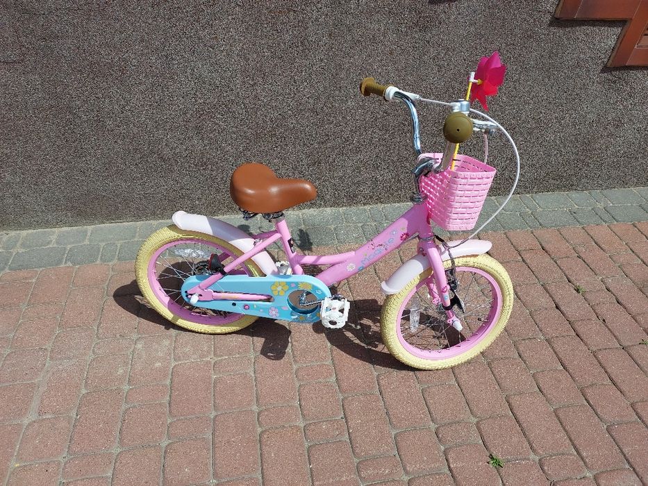 Rowerek Maggie 16" dla dziewczynki różowy