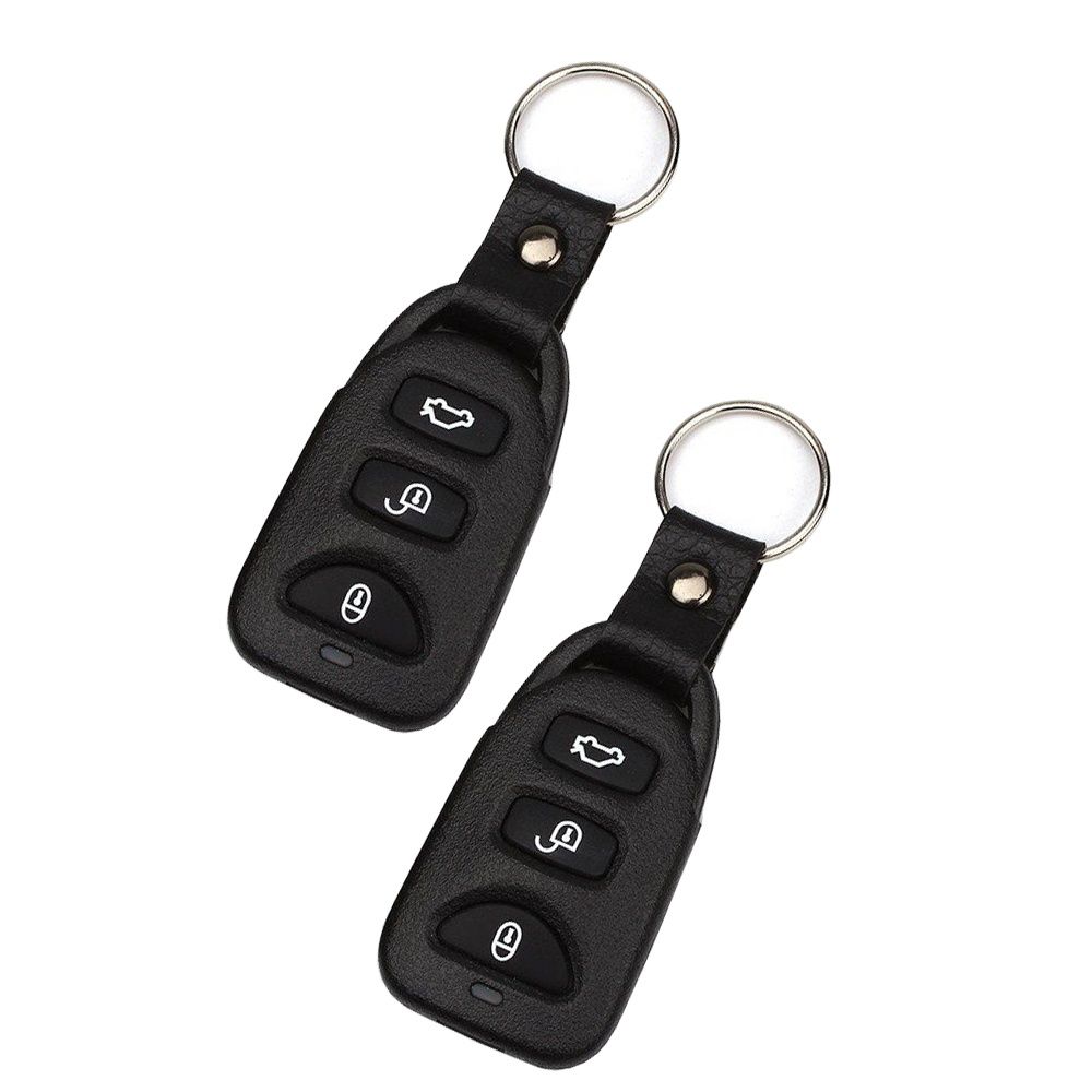Kit fecho central universal automóvel com 2 comandos NOVO