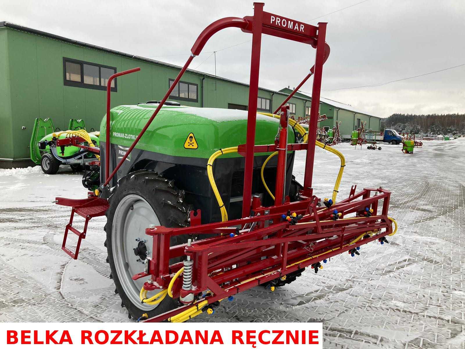 Opryskiwacz ciągany 1200L, 1500L, 1700L, 2000L, 2500L Promar