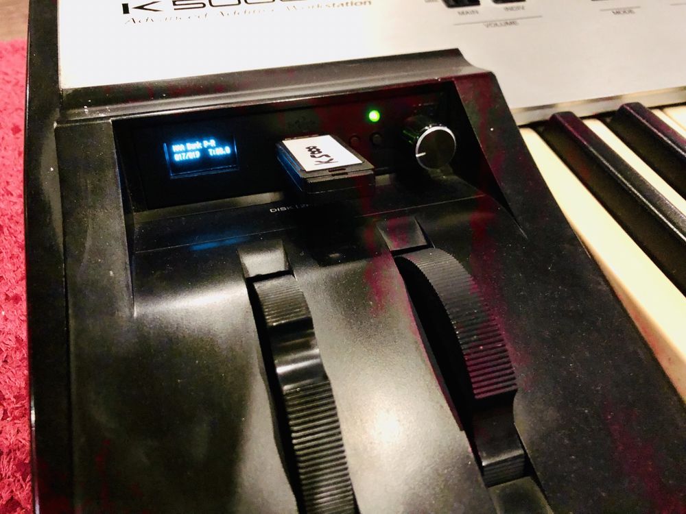Sintetizador Kawai K5000W - Com drive Gotek já instalada