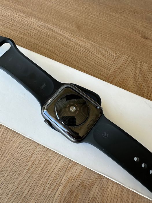 Idealny Apple Watch serii SE 44 mm SPACE GRAY GPS PERFEKCYJNY!