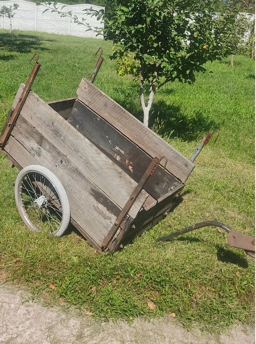 Продам прицеп саморобний возик підійде для мотоблока, мотоцикла возик