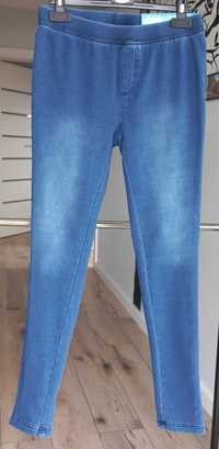 NOWE getry legginsy leginsy tregginsy Pepperts 158/164 a'la jeansowe