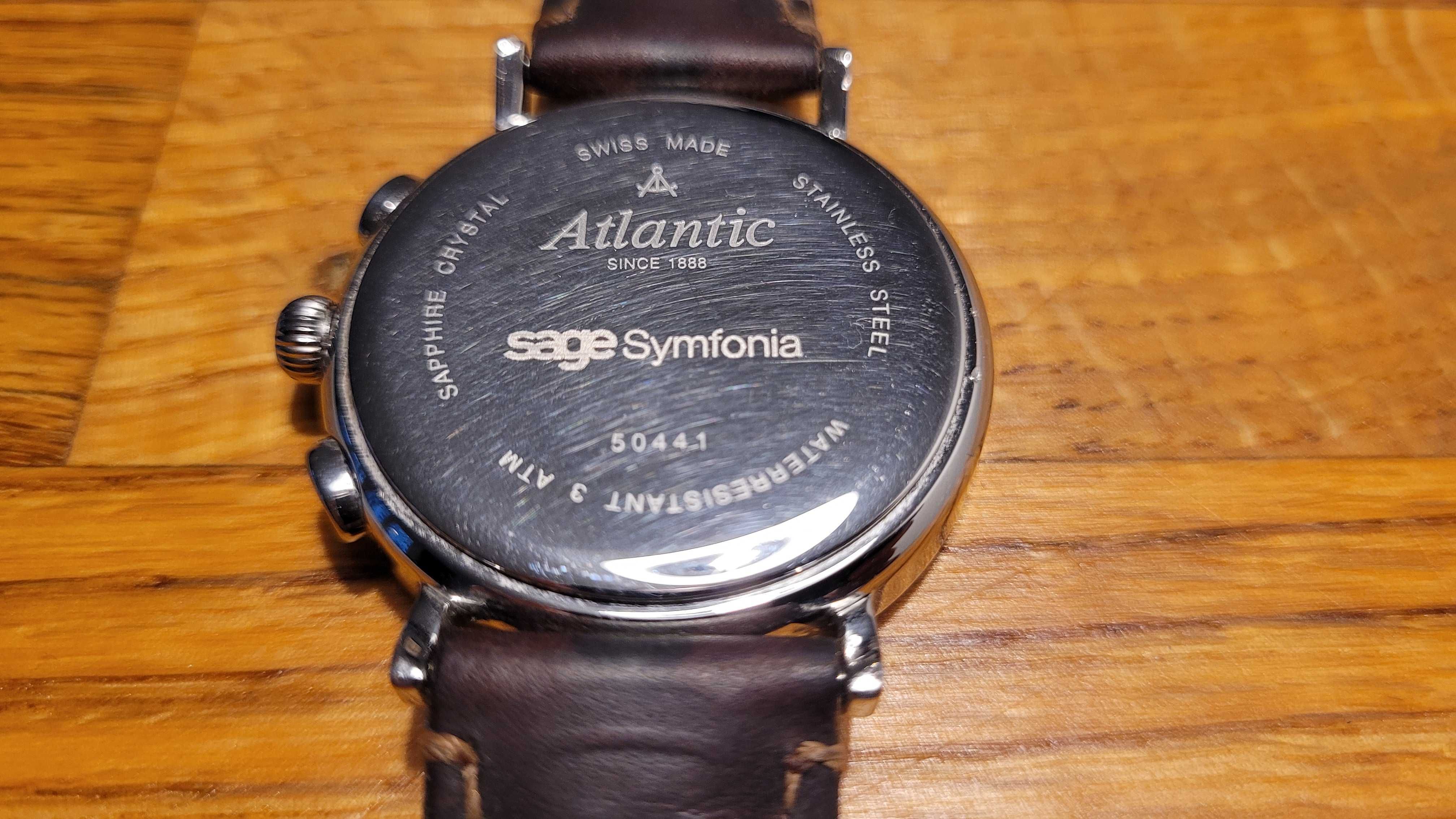 Atlantic zegarek męski 50441 Seacrest Chronograf