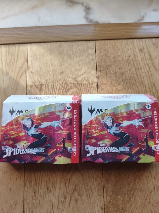 Magic The Gathering Marvel Spider Man Collector Booster Box Novo